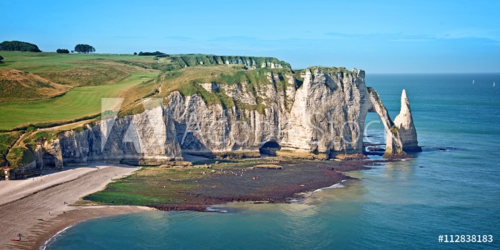 Picture of The cliff of Etretat Normandy France